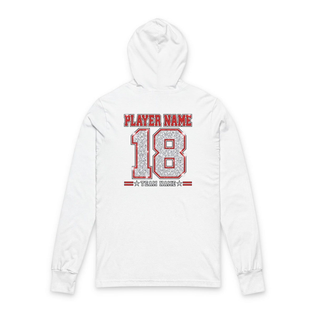 Personalized Football Mom Hoodie, Custom Player Name & Number, Proud Mom Game Day Sweatshirt, Front and Back Design