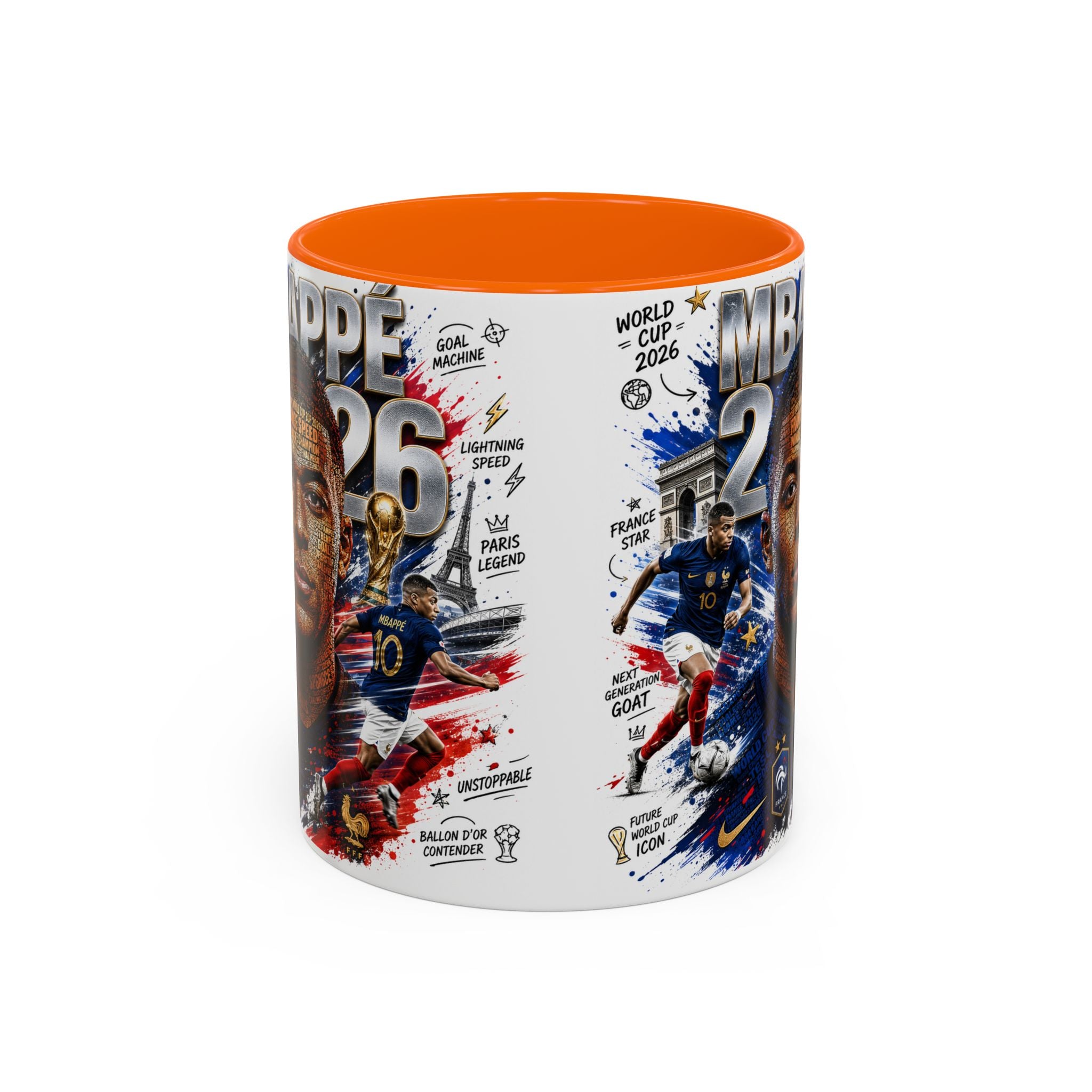 Mbappé Soccer Coffee Mug — France World Cup Tribute (11/15oz)