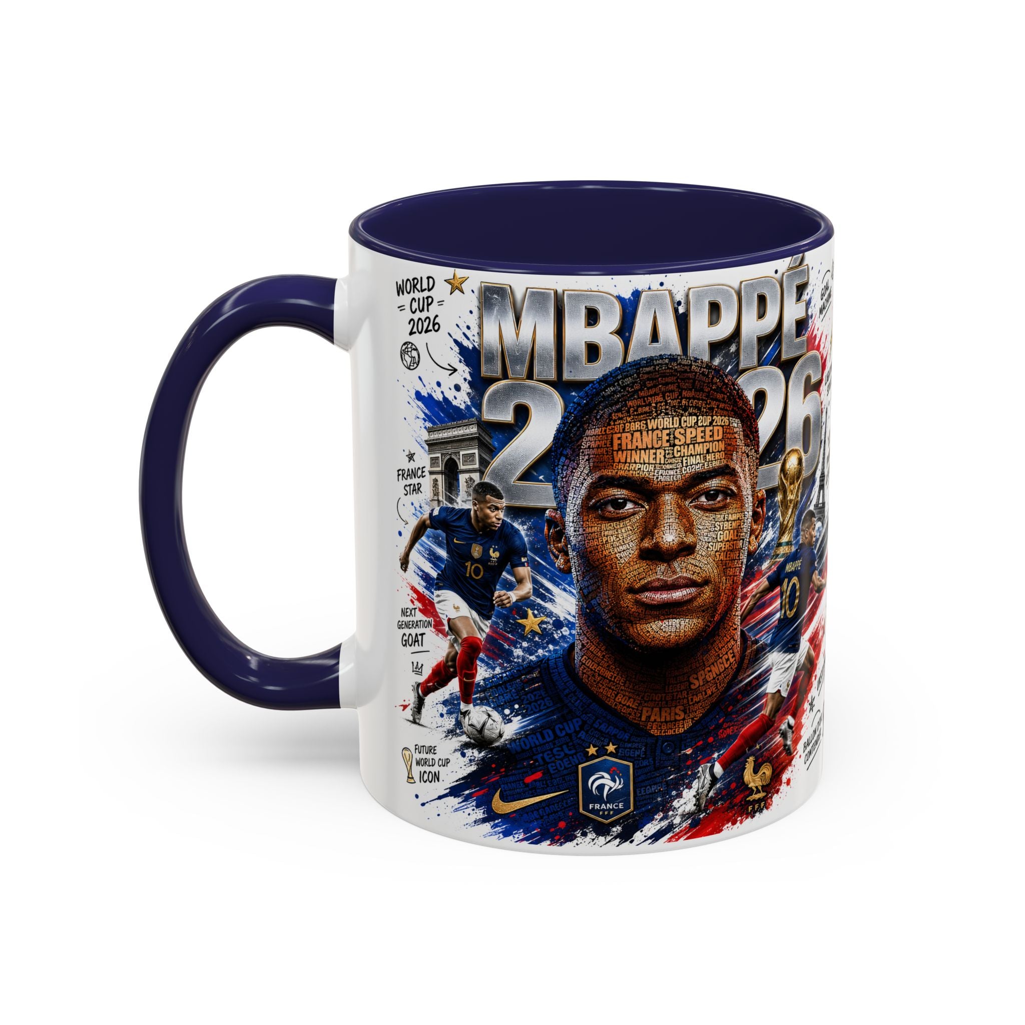 Mbappé Soccer Coffee Mug — France World Cup Tribute (11/15oz)