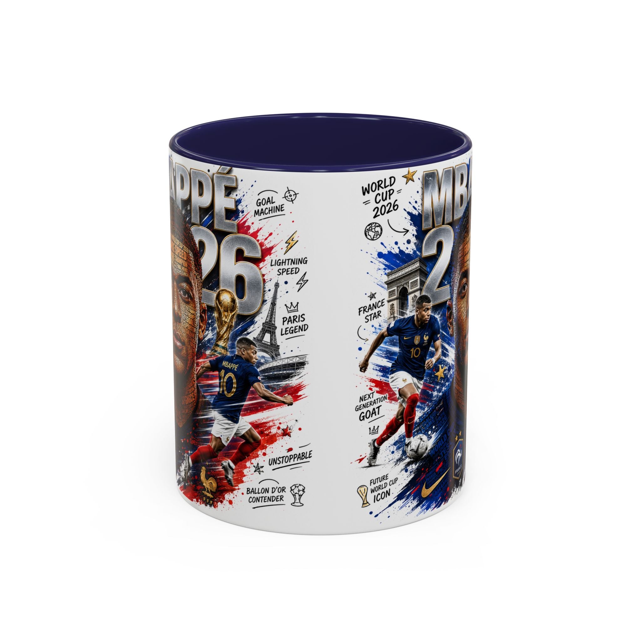 Mbappé Soccer Coffee Mug — France World Cup Tribute (11/15oz)