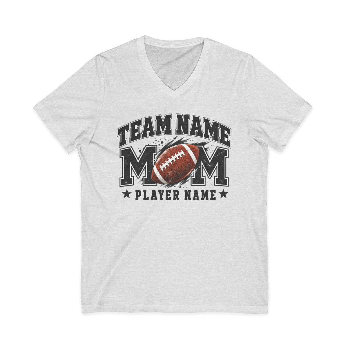 Personalized Football Mom Shirt, Custom Player Name & Number, Game Day Mom Tee, Football Senior Mom Gift