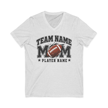 Personalized Football Mom Shirt, Custom Player Name & Number, Game Day Mom Tee, Football Senior Mom Gift