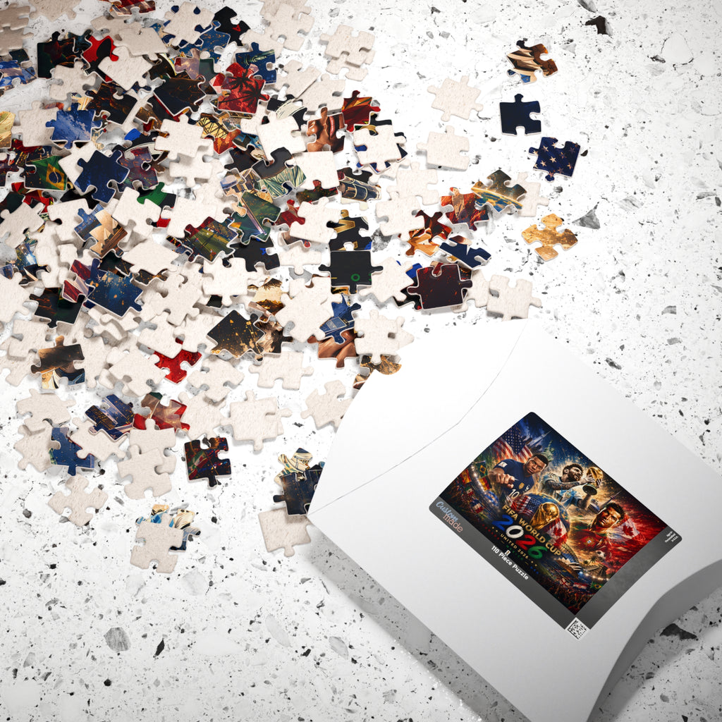 FIFA World Cup 2026 Soccer Puzzle – 110/252/520/1014-Piece Collector’s Jigsaw