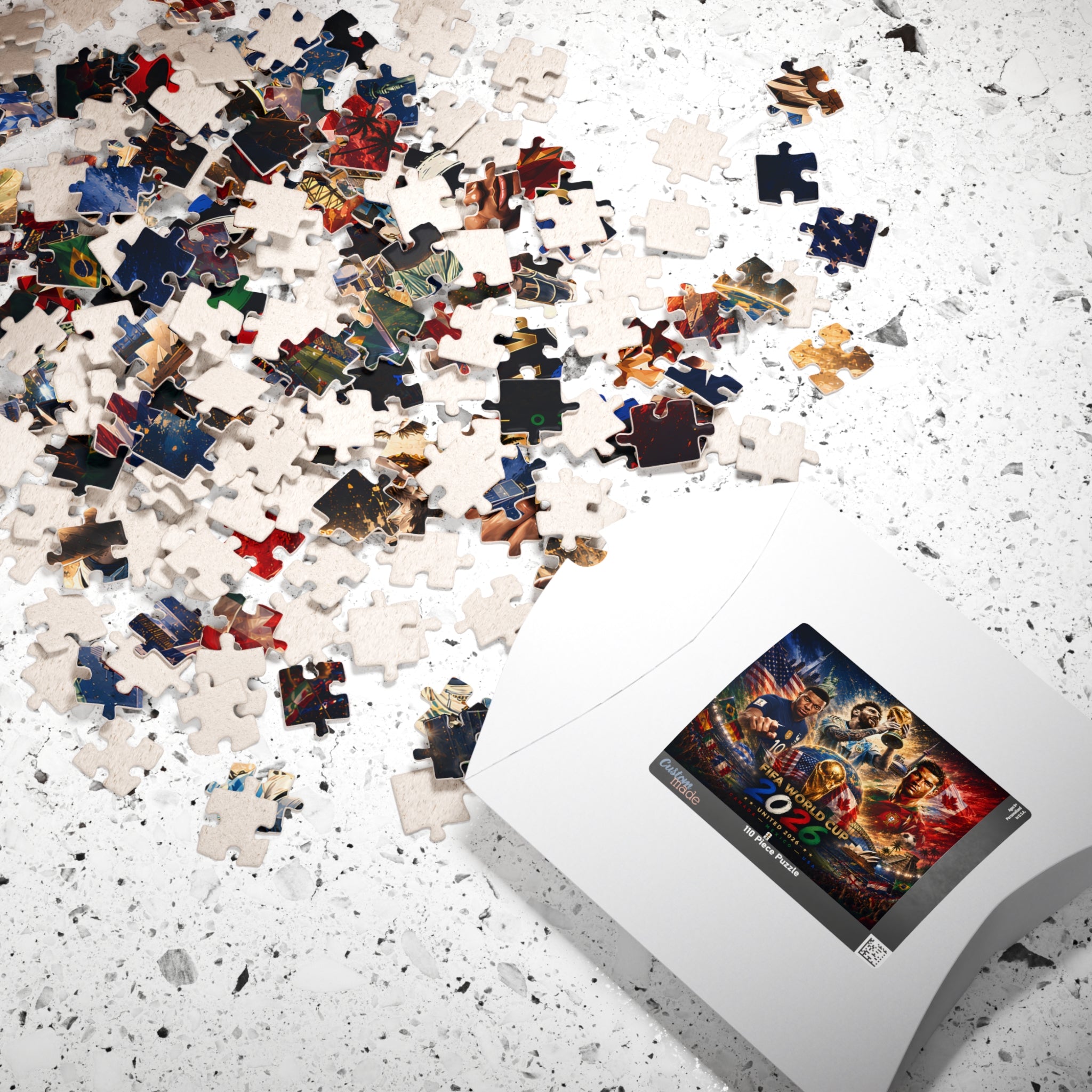 FIFA World Cup 2026 Soccer Puzzle – 110/252/520/1014-Piece Collector’s Jigsaw
