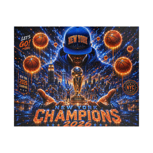 New York Champions 2026 Basketball Puzzle – 520/1014 Piece City Hoops Jigsaw