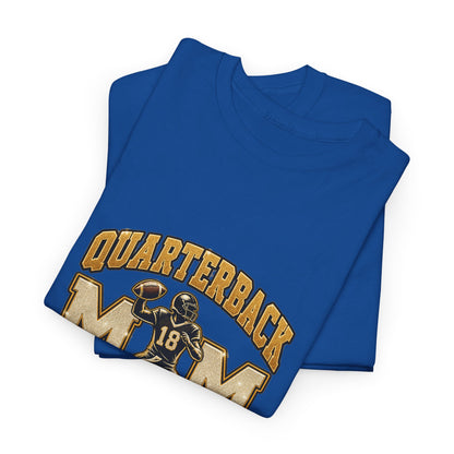 Personalized Quarterback Mom Shirt — Player Name Team Number Game Day Tee
