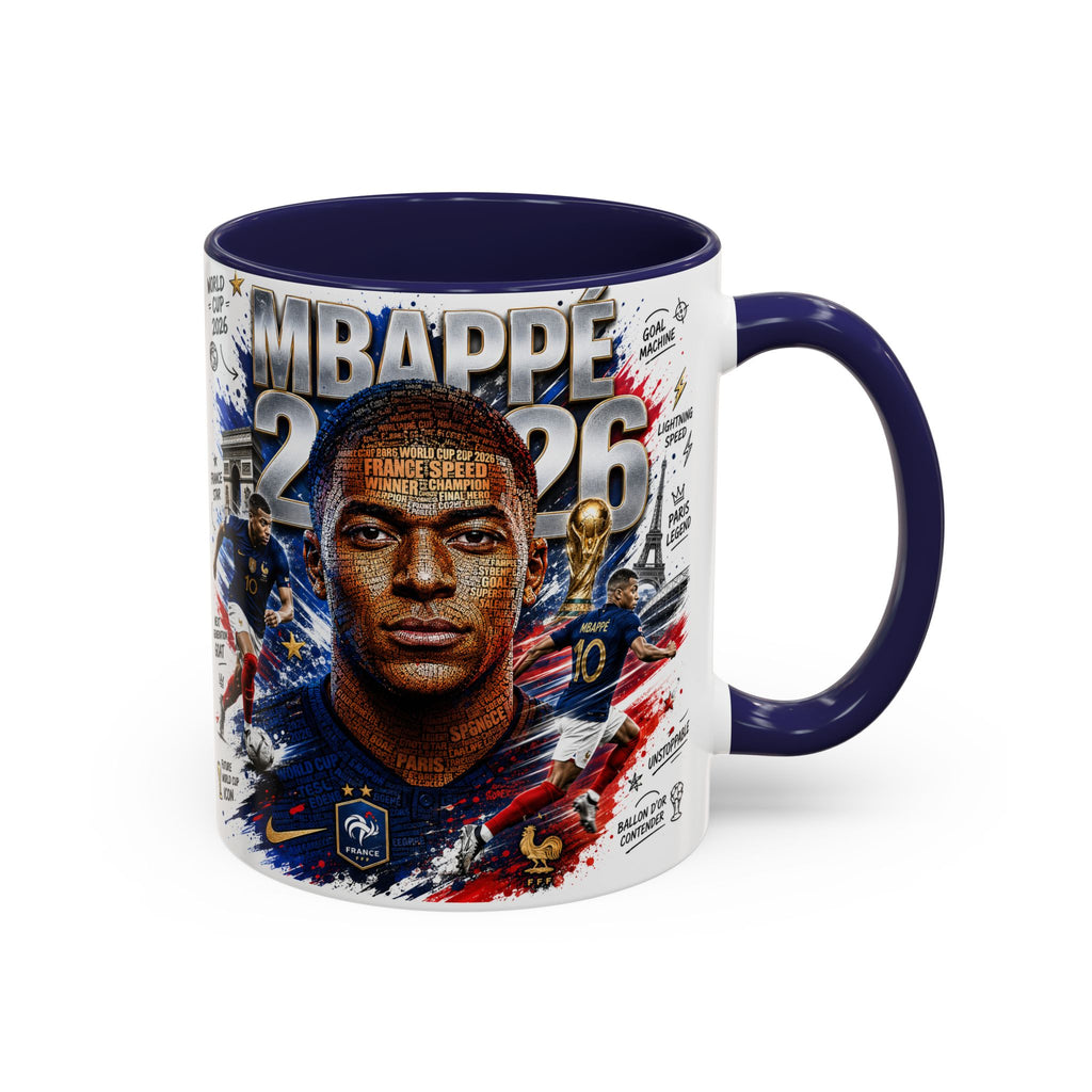 Mbappé Soccer Coffee Mug — France World Cup Tribute (11/15oz)