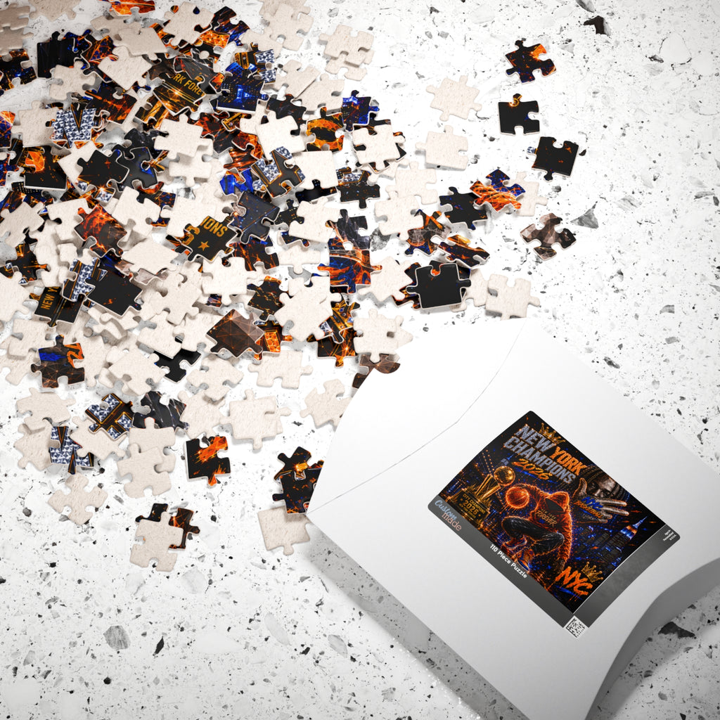 New York Champions 2026 Basketball Puzzle — NYC Championship Jigsaw (110/252/520/1014 pcs)