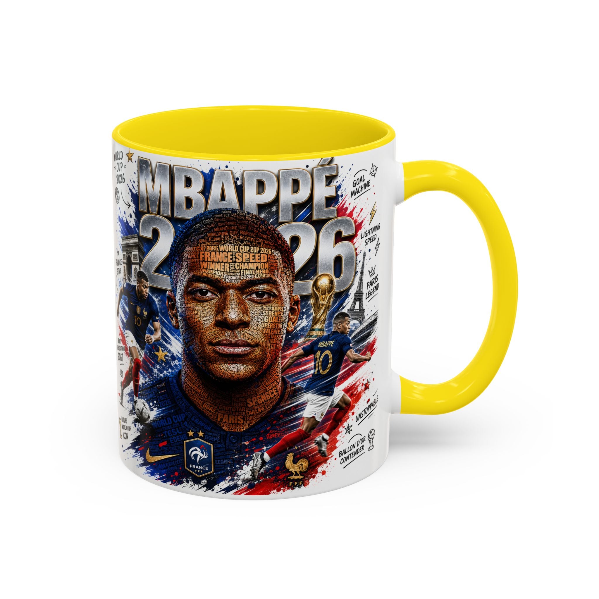 Mbappé Soccer Coffee Mug — France World Cup Tribute (11/15oz)