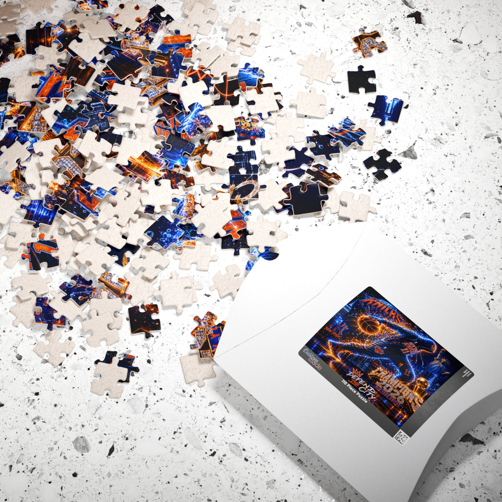 New York Knicks 'Champions 2026' Basketball Puzzle — Defend the City (110/252/520/1014 pcs)