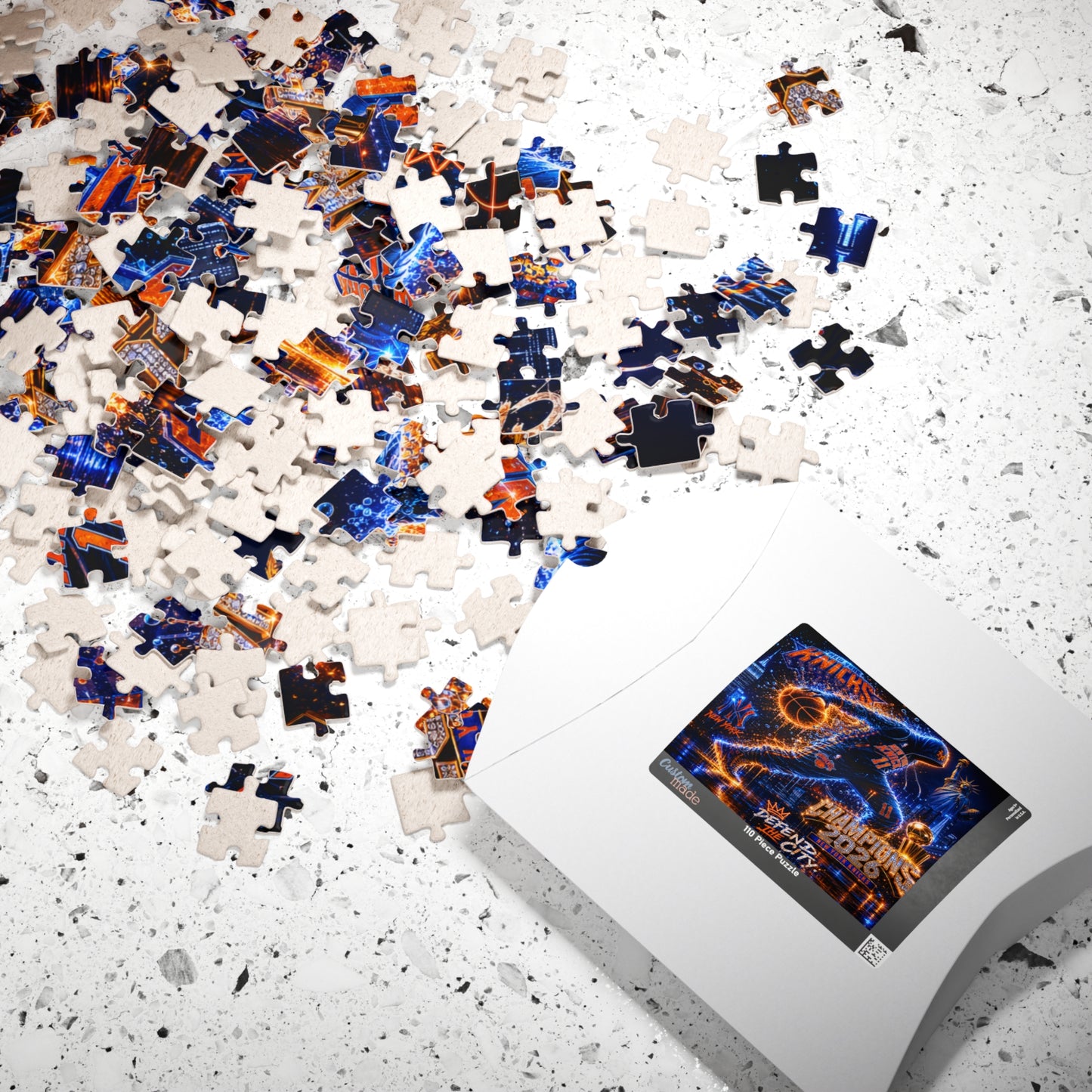 New York Knicks 'Champions 2026' Basketball Puzzle — Defend the City (110/252/520/1014 pcs)