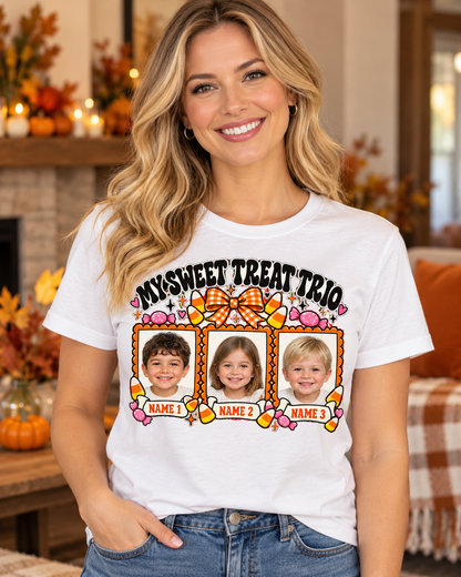 MY SWEET TREAT TRIO – front lifestyle mockup with three example child photos