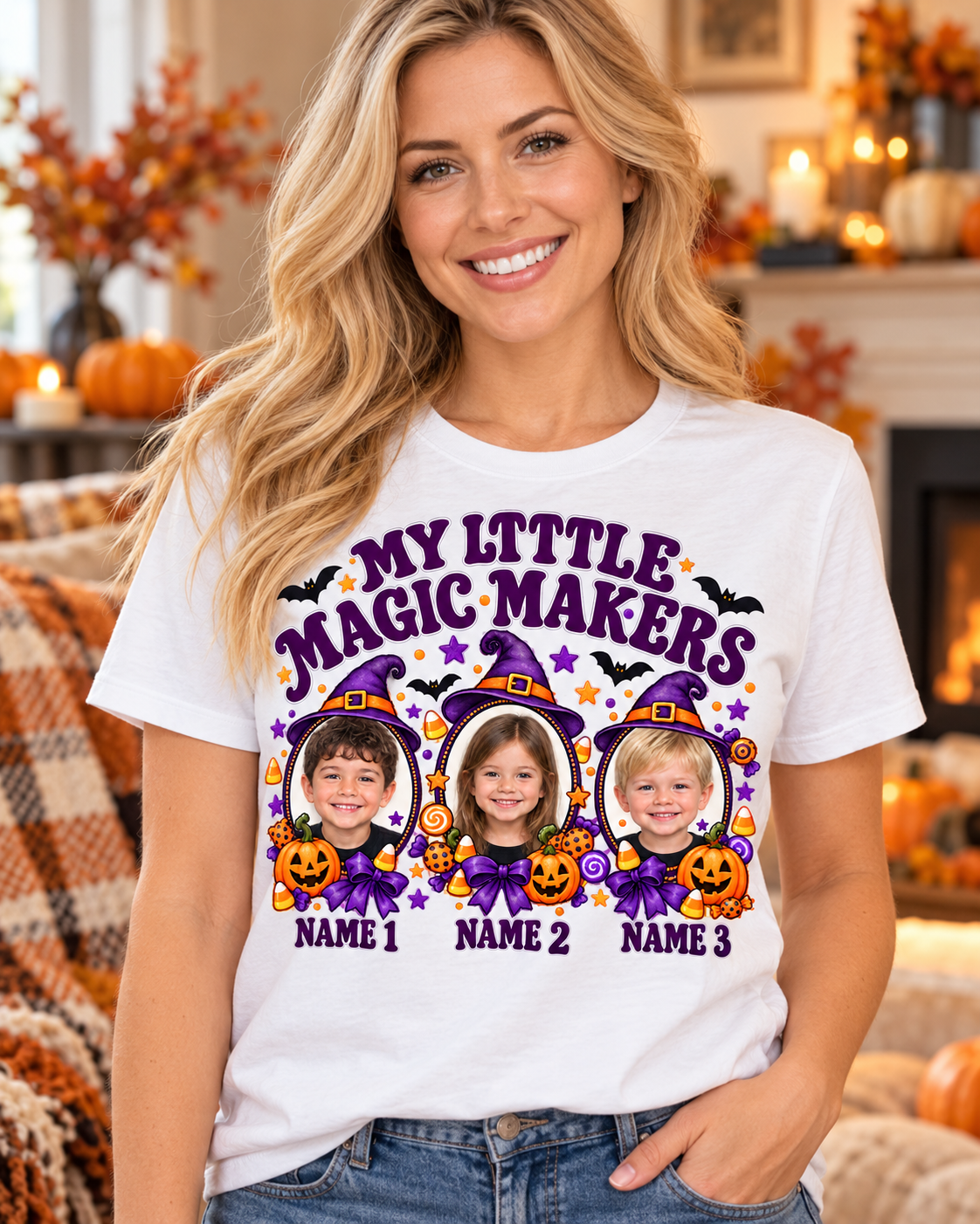 MY LITTLE MAGIC MAKERS – front lifestyle mockup with three example child photos